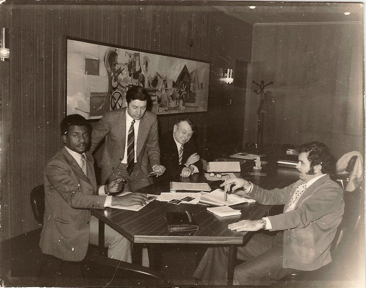 1975-contrat Libye-GC & AM Mr PORCU de chez Duvant