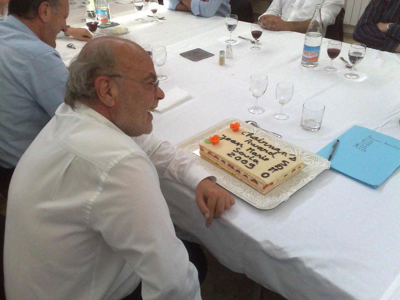 2009 05 19 - Gâteau - Chairman's award 2