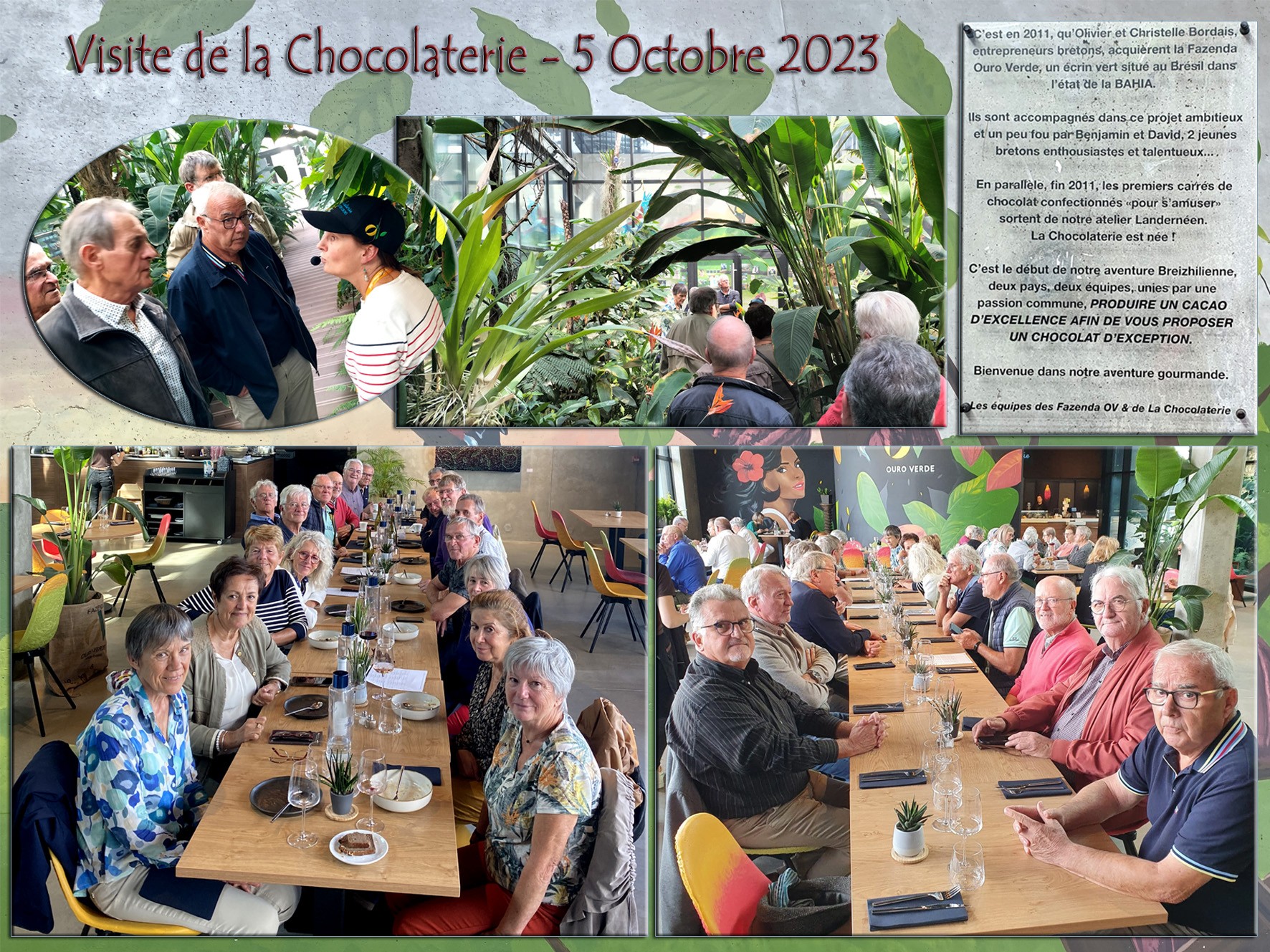 2023 10 05 chocolaterie Repas & Serre